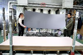 World First Aldehyde-free Density Board Production Line