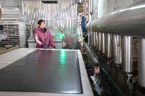 World First Aldehyde-free Density Board Production Line