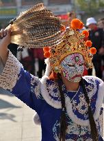 Taiwanese Artists Perform to Welcome The New Year at the Tianhou Palace in Quanzhou