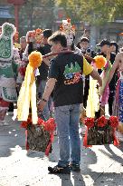 Taiwanese Artists Perform to Welcome The New Year at the Tianhou Palace in Quanzhou