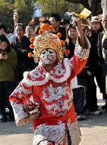 Taiwanese Artists Perform to Welcome The New Year at the Tianhou Palace in Quanzhou