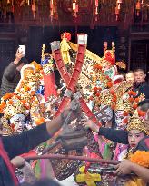 Taiwanese Artists Perform to Welcome The New Year at the Tianhou Palace in Quanzhou