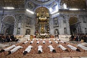 Mass for the Jubilee of Deacons in St Peter's Basilica - Vatican