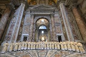 Mass for the Jubilee of Deacons in St Peter's Basilica - Vatican