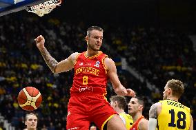 EUROBASKET QUALIFIER SWEDEN MONTENEGRO