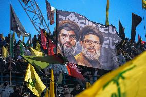 Funeral of Hassan Nasrallah and Hashem Safieddine - Beirut