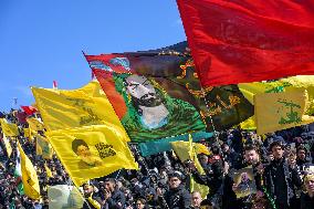 Funeral of Hassan Nasrallah and Hashem Safieddine - Beirut