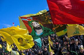 Funeral of Hassan Nasrallah and Hashem Safieddine - Beirut