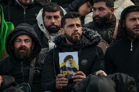 Funeral of Hassan Nasrallah and Hashem Safieddine - Beirut