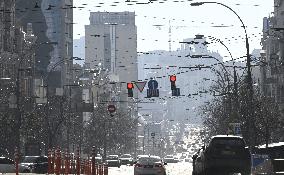 People of Kiev in February 2025