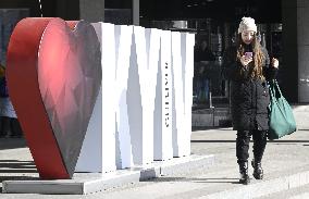 People of Kiev in February 2025