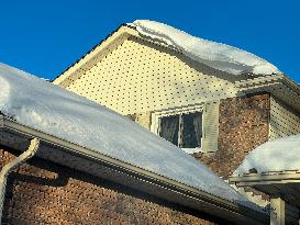 Daily Life During Winter In Toronto, Canada
