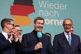 German Federal Election CDU Election Evening