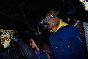 Carnival In Metaxourgeio, Athens