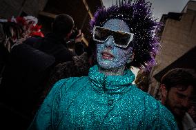 Carnival In Metaxourgeio, Athens