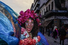 Carnival In Metaxourgeio, Athens