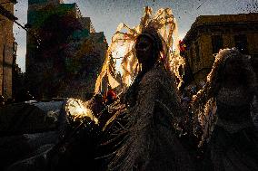 Carnival In Metaxourgeio, Athens