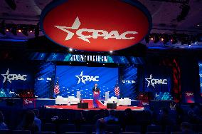 Secretary Of The Interior Doug Burgam Speaks At CPAC 2025