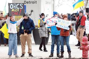 Detroit with Ukraine Rally