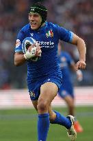 RUGBY: GUINNESS SIX NATIONS 2025 -  match ITALY vs FRANCE at Oympic stadium in Rome.