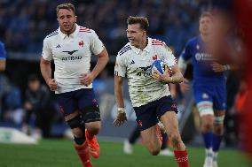 RUGBY: GUINNESS SIX NATIONS 2025 -  match ITALY vs FRANCE at Oympic stadium in Rome.