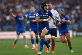 RUGBY: GUINNESS SIX NATIONS 2025 -  match ITALY vs FRANCE at Oympic stadium in Rome.