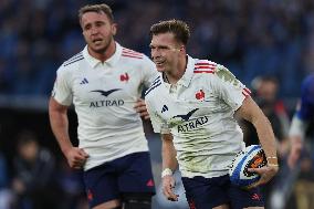 RUGBY: GUINNESS SIX NATIONS 2025 -  match ITALY vs FRANCE at Oympic stadium in Rome.