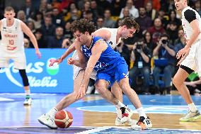 BASKET - Basket Internazionali - Euro Basket 2025 Qualifiers - Italy vs Hungary