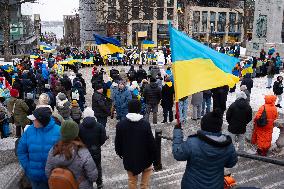 Canada Rally Marks Third Anniversary of Ukraine Invasion