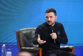 News conference of Ukrainian President Volodymyr Zelenskyy in KyivNews conference of Ukrainian President Volodymyr Zelenskyy in