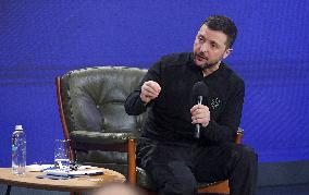 News conference of Ukrainian President Volodymyr Zelenskyy in KyivNews conference of Ukrainian President Volodymyr Zelenskyy in