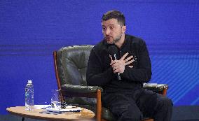 News conference of Ukrainian President Volodymyr Zelenskyy in KyivNews conference of Ukrainian President Volodymyr Zelenskyy in