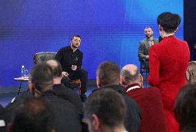 News conference of Ukrainian President Volodymyr Zelenskyy in KyivNews conference of Ukrainian President Volodymyr Zelenskyy in
