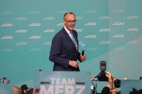 Bundestag Election - CDU Party - Friedrich Merz