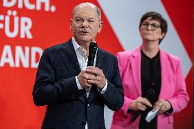 Bundestag Election - SPD Party - Olaf Scholz