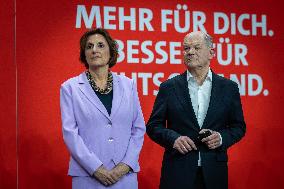 Bundestag Election - SPD Party - Olaf Scholz