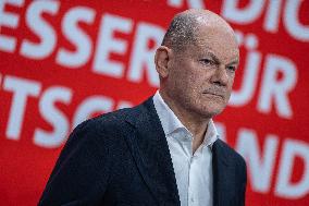 Bundestag Election - SPD Party - Olaf Scholz