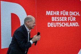 Bundestag Election - SPD Party - Olaf Scholz