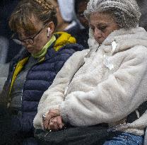 Cardinal Reina Mass for Pope Francis Healing - Rome