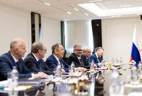 Russian And Turkish Foreign Ministers Meet - Ankara