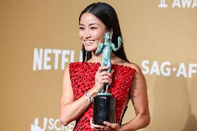 31st SAG Awards - Press Room - LA