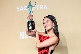 31st SAG Awards - Press Room - LA