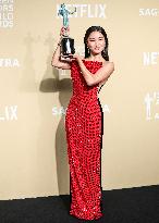 31st SAG Awards - Press Room - LA