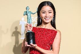 31st SAG Awards - Press Room - LA