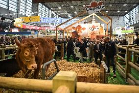 Eric Ciotti at the Agricultural Fair in Paris - FA