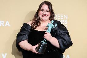 31st SAG Awards - Press Room - LA