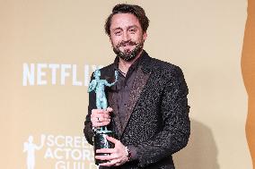 31st SAG Awards - Press Room - LA