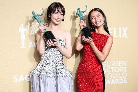 31st SAG Awards - Press Room - LA