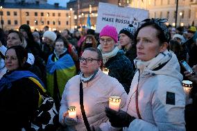 Third anniversary of Russia's invasion of Ukraine