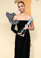 31st SAG Awards - Press Room - LA